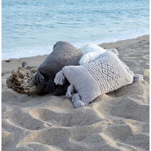 Barefoot Dreams CozyChic Luxe Casa Pillow in Pearl